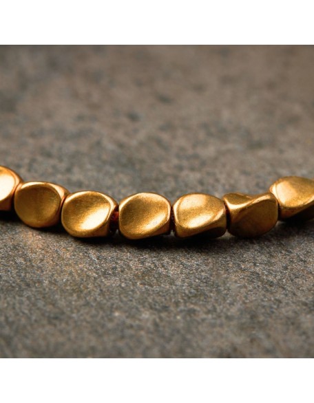 Tibetan Copper Beads Bracelet Handmade - For Healing, Strength & Protection Tibetan Copper Beads Bracelet Handmade - For Healing, Strength & Protection