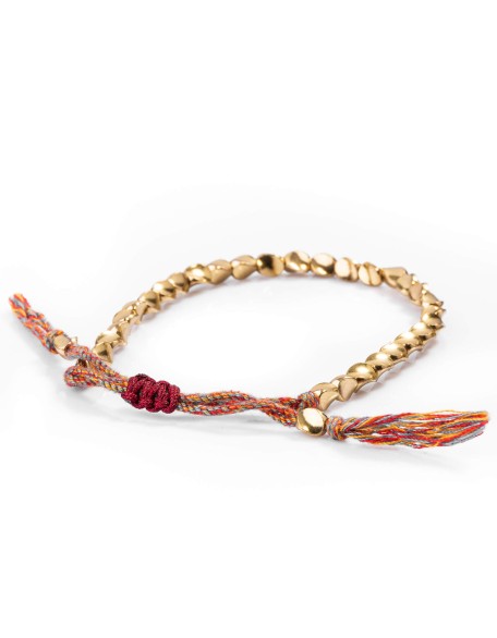Tibetan Copper Beads Bracelet Handmade - For Healing, Strength & Protection Tibetan Copper Beads Bracelet Handmade - For Healing, Strength & Protection