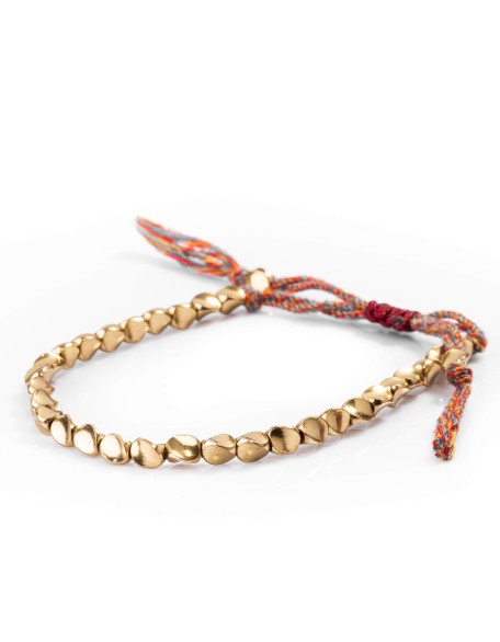 Tibetan Copper Beads Bracelet Handmade - For Healing, Strength & Protection Tibetan Copper Beads Bracelet Handmade - For Healing, Strength & Protection