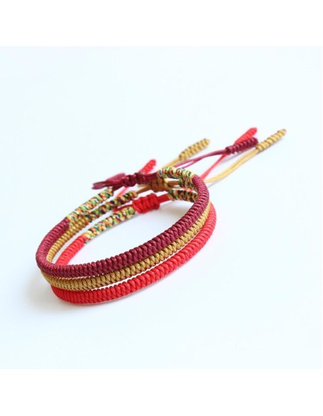 Tibetan Handmade Knot Bracelets - For Security Tibetan Handmade Knot Bracelets - For Security