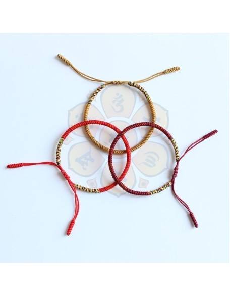 Tibetan Handmade Knot Bracelets - For Security Tibetan Handmade Knot Bracelets - For Security