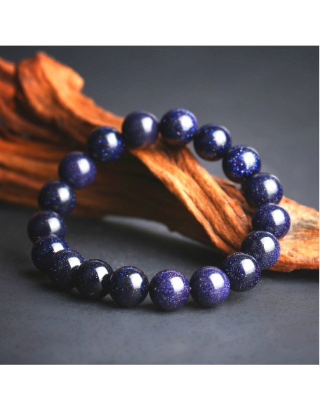 Blue Sandstone Bracelet - Intention Amplifier Blue Sandstone Bracelet - Intention Amplifier