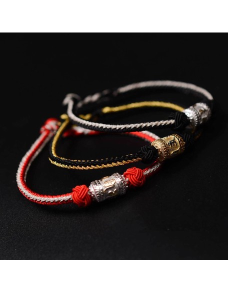 Tibetan Mantra Bracelet - Luck & Protection Tibetan Mantra Bracelet - Luck & Protection