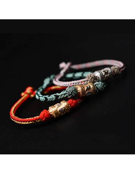 Tibetan Mantra Bracelet - Luck & Protection Tibetan Mantra Bracelet - Luck & Protection