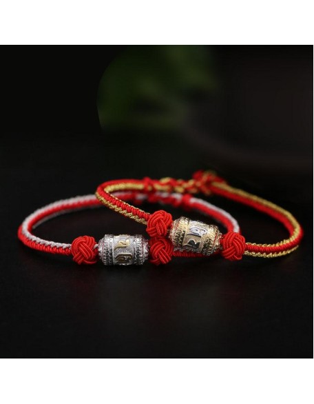 Tibetan Mantra Bracelet - Luck & Protection Tibetan Mantra Bracelet - Luck & Protection