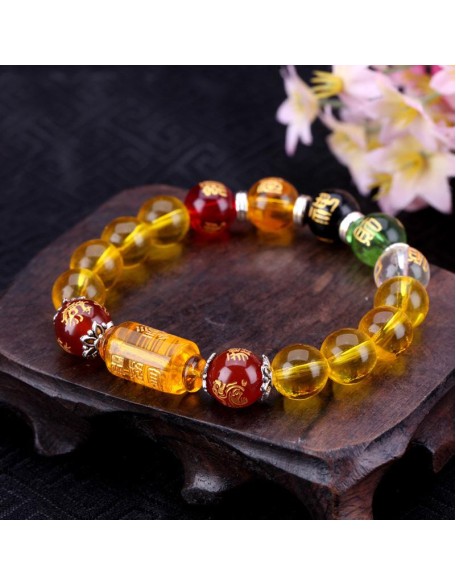 Citrine the God of Wealth Bracelet & The 5 Element Crystals