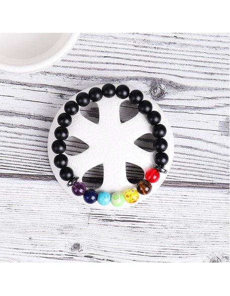 Hematite Chakra Bracelet Set - Inspire Wellness & Health Hematite Chakra Bracelet Set - Inspire Wellness & Health