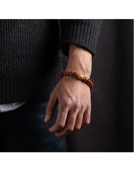 Tibetan Yak Bone Protection Bracelet - For Protection & Strength Tibetan Yak Bone Protection Bracelet - For Protection & Strength