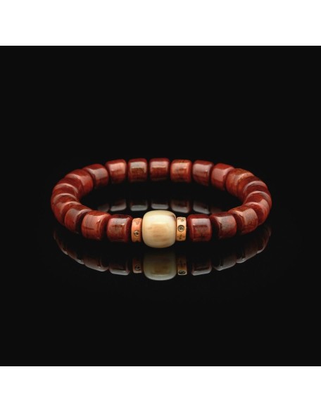 Tibetan Yak Bone Protection Bracelet - For Protection & Strength Tibetan Yak Bone Protection Bracelet - For Protection & Strength