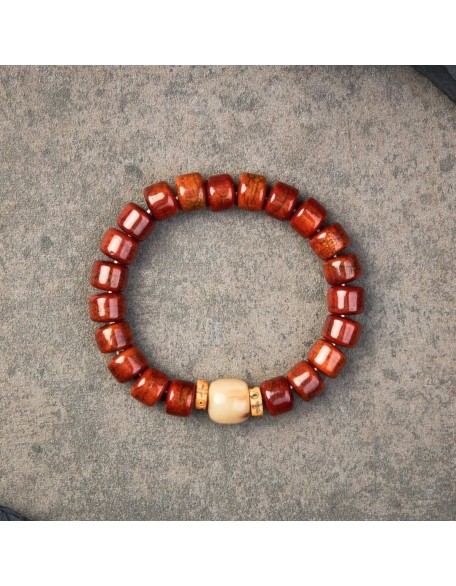 Tibetan Yak Bone Protection Bracelet - For Protection & Strength Tibetan Yak Bone Protection Bracelet - For Protection & Strength