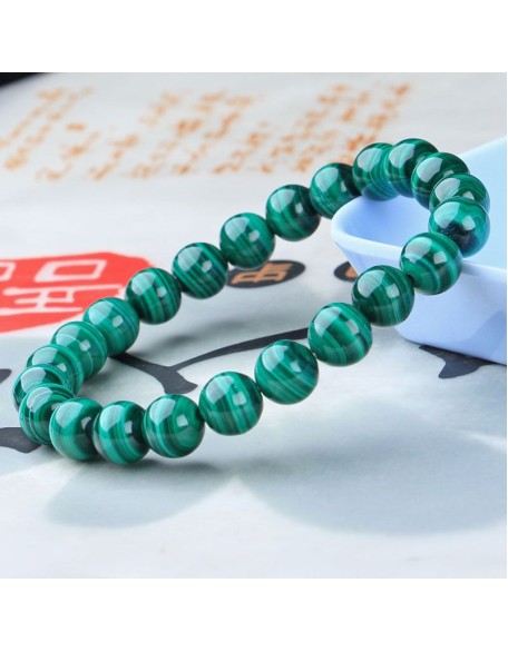 Green Malachite Transformation Bracelet - For Positive Change Green Malachite Transformation Bracelet - For Positive Change