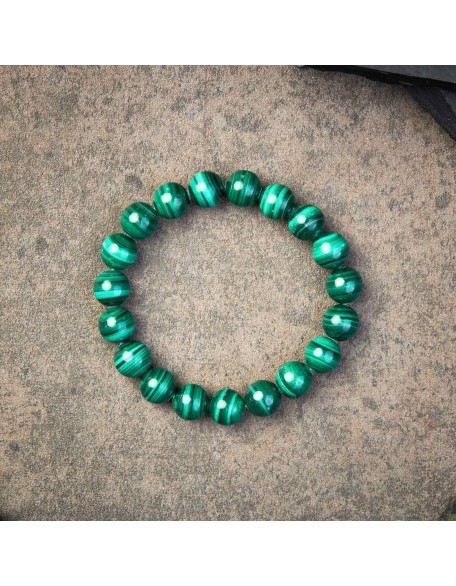 Green Malachite Transformation Bracelet - For Positive Change Green Malachite Transformation Bracelet - For Positive Change