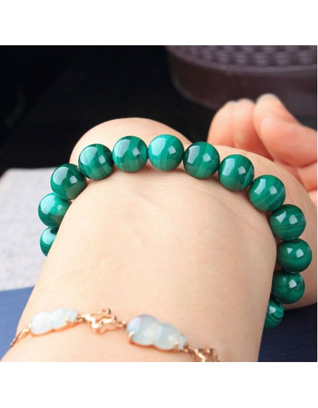 Green Malachite Transformation Bracelet - For Positive Change Green Malachite Transformation Bracelet - For Positive Change