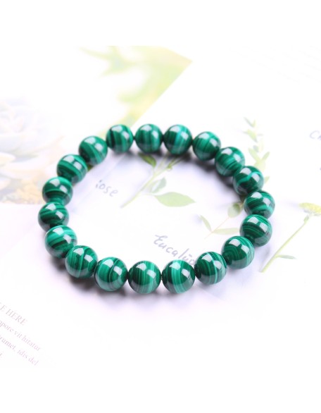 Green Malachite Transformation Bracelet - For Positive Change Green Malachite Transformation Bracelet - For Positive Change
