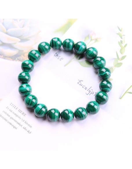 Green Malachite Transformation Bracelet - For Positive Change Green Malachite Transformation Bracelet - For Positive Change