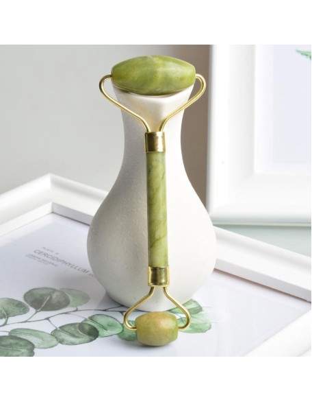 Green Jade Roller - Double Face Massager Green Jade Roller - Double Face Massager