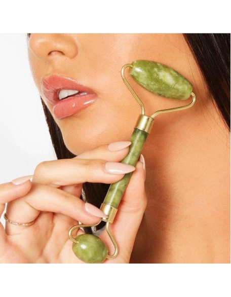 Green Jade Roller - Double Face Massager Green Jade Roller - Double Face Massager