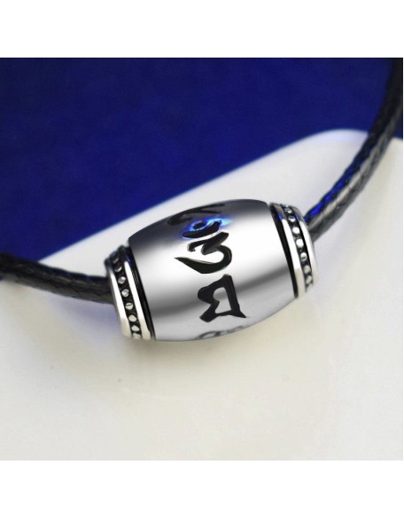 Elegant Tibetan Buddhist Necklace - Mantra for Good Luck Elegant Tibetan Buddhist Necklace - Mantra for Good Luck