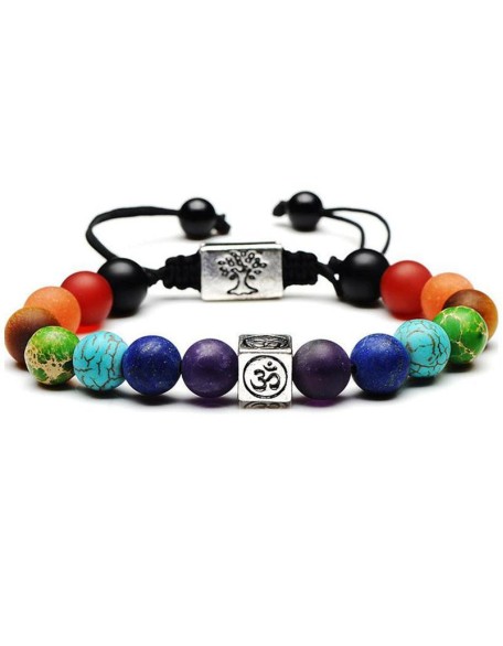 Om Chakra Tree of Life Bracelet Om Chakra Tree of Life Bracelet