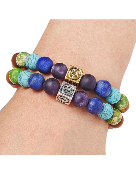 Om Chakra Tree of Life Bracelet Om Chakra Tree of Life Bracelet