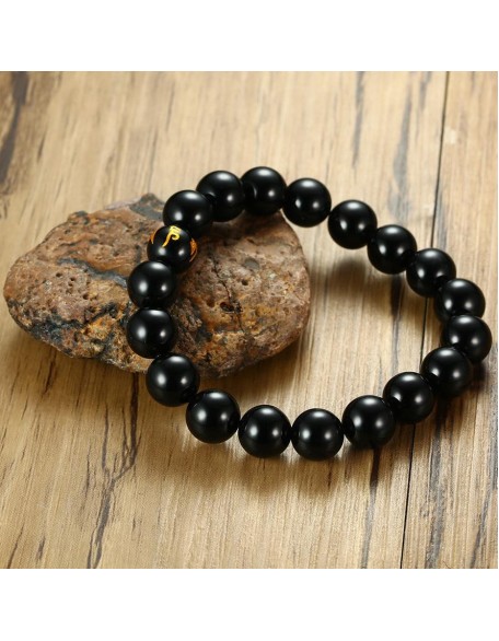 Grounding Agate and Lava Stone Bracelet Set Grounding Agate and Lava Stone Bracelet Set