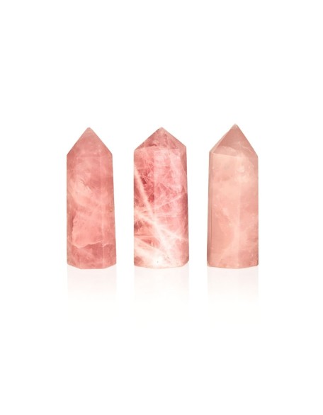 Rose Quartz Wand - Heart Chakra Healing Rose Quartz Wand - Heart Chakra Healing