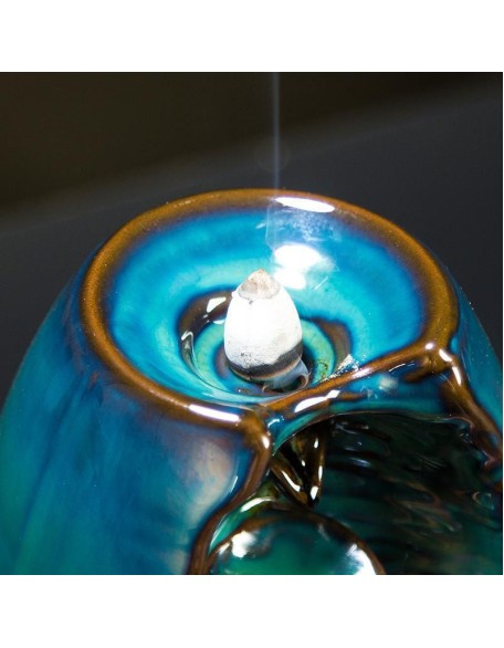 Smoke Waterfall Cone Incense Burner Smoke Waterfall Cone Incense Burner