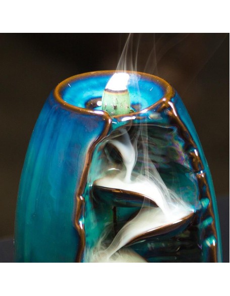 Smoke Waterfall Cone Incense Burner Smoke Waterfall Cone Incense Burner