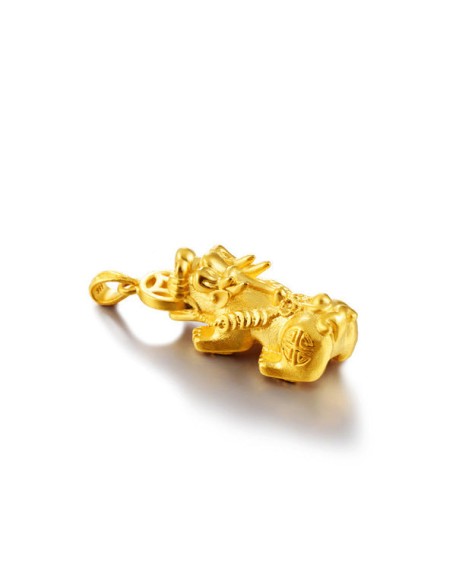 Gold Pixiu Necklace Gold Pixiu Necklace