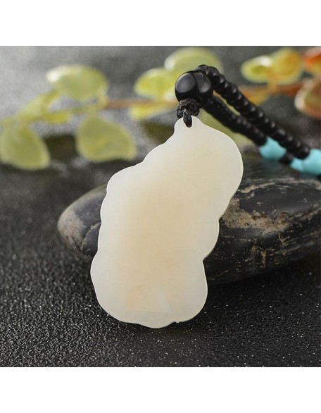 Hetian Jade Pixiu Necklace - Manifest Abundance Hetian Jade Pixiu Necklace - Manifest Abundance