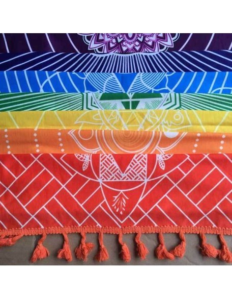 7 Chakra Yoga Mat - Meditation Rug - Tapestry 7 Chakra Yoga Mat - Meditation Rug - Tapestry