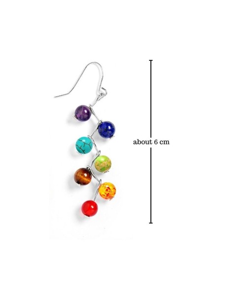 7 Chakra Earrings - Activate Energy Centers 7 Chakra Earrings - Activate Energy Centers