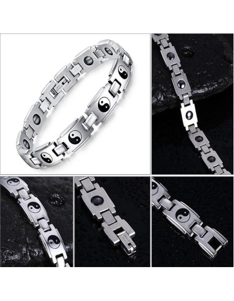 Yin Yang Magnetic Wellness Bracelet - For Self-Healing Yin Yang Magnetic Wellness Bracelet - For Self-Healing