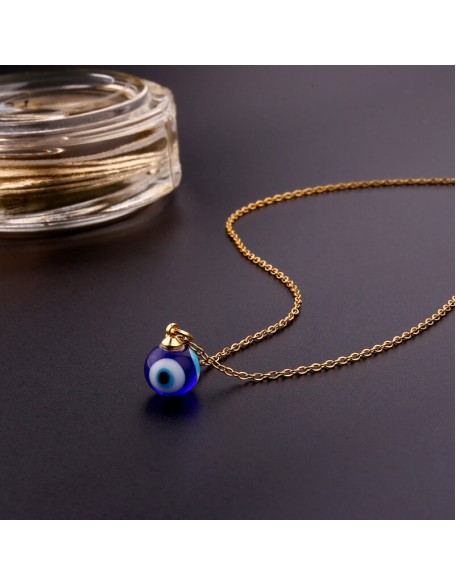Blue Evil Eye Protection Necklace Blue Evil Eye Protection Necklace