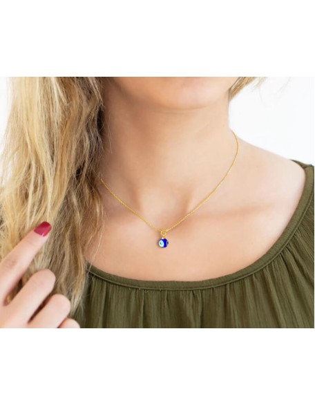 Blue Evil Eye Protection Necklace Blue Evil Eye Protection Necklace