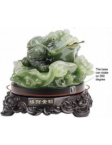 Feng Shui Money Frog (Money Toad) Statue,Feng Shui Decor Attract Wealth and Good Luck Feng Shui Money Frog (Money Toad) Statue,Feng Shui Decor Attract Wealth and Good Luck