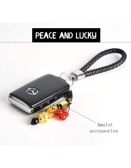 Feng Shui Lucky Nafu Wealth Bracelet Pi Xiu Pi Yao Black Beads Obsidian Friendship Charm Bracelet for Men Women Adjustable Set Feng Shui Lucky Nafu Wealth Bracelet Pi Xiu Pi Yao Black Beads Obsidian Friendship Charm Bracelet for Men Women Adjustable Set