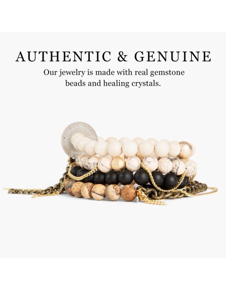 Handmade Beaded Bracelets - Authentic Gemstones and Crystals Handmade Beaded Bracelets - Authentic Gemstones and Crystals