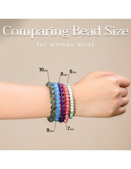 Feng Shui Bead Bracelet for Protection, Wealth, Love & Healing, Authentic Gemstones mix Sterling Silver Charm Feng Shui Bead Bracelet for Protection, Wealth, Love & Healing, Authentic Gemstones mix Sterling Silver Charm