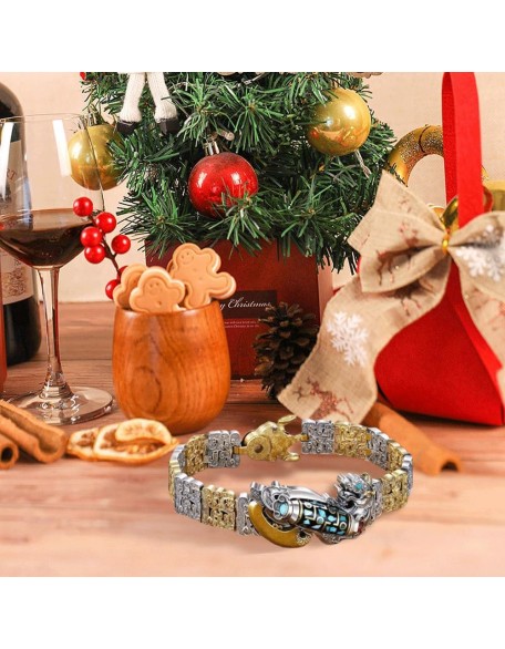 Nine-Eyed Dzi Bead Bracelet,Tibetan Silver Six-Character Mantra Nine-Eyed Dzi Bead Feng Shui Amulet Bracelet Nine-Eyed Dzi Bead Bracelet,Tibetan Silver Six-Character Mantra Nine-Eyed Dzi Bead Feng Shui Amulet Bracelet
