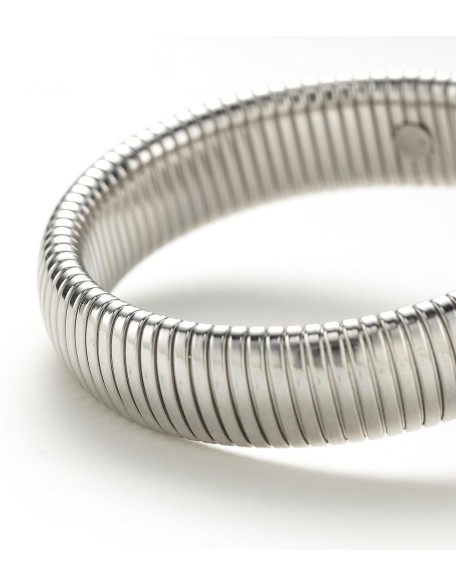 C.Paravano Bracelet Women Platinum | Platinum Plated Bracelet Large 20mm C.Paravano Bracelet Women Platinum | Platinum Plated Bracelet Large 20mm