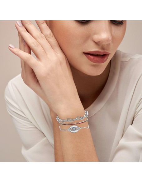 Adjustable Charm Bracelet Set of 3 Stainless Steel Bracelets for Women Trendy Adjustable Charm Bracelet Set of 3 Stainless Steel Bracelets for Women Trendy
