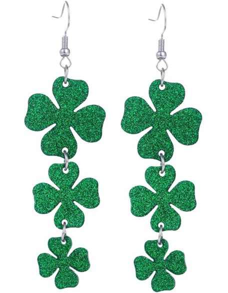 Earrings for Women Girls Irish Lucky Shamrock Drop Dangle Earrings Irish Holiday Jewelry Gift Earrings for Women Girls Irish Lucky Shamrock Drop Dangle Earrings Irish Holiday Jewelry Gift