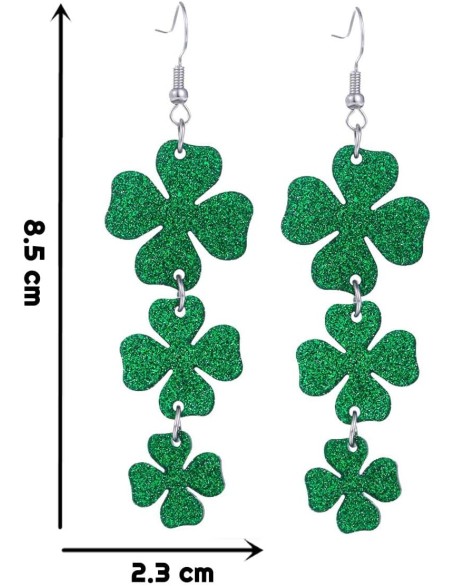 Earrings for Women Girls Irish Lucky Shamrock Drop Dangle Earrings Irish Holiday Jewelry Gift Earrings for Women Girls Irish Lucky Shamrock Drop Dangle Earrings Irish Holiday Jewelry Gift