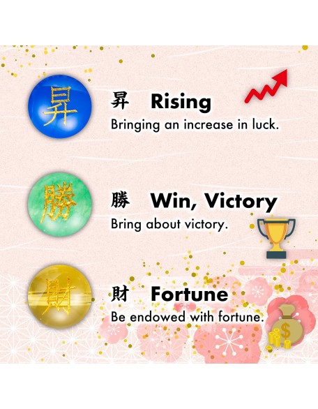 Lucky bracelet Auspicious Japanese Kanji traditional cool stretch powerstone Agate Green quartz Amethyst casual gift Lucky bracelet Auspicious Japanese Kanji traditional cool stretch powerstone Agate Green quartz Amethyst casual gift